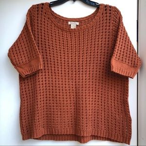 Lucky Brand Open Knit Sweater